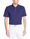 PGA TOUR Golf Air Flux Short-Sleeve Solid Polo Shirt, Blue Ribbon, X-Large