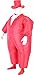 Tuxedo Tux Inflatable Teen Chub Suit ® Costume (Red)