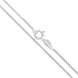 Sterling Silver Magic Snake Chain .8mm Solid 925 Italy Brazilian Necklace 15