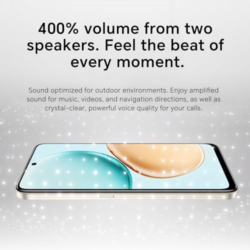Honor 400 Smart Smartphone 4G 8GB 256GB, 6500mAh Battery, 6.77" IP54 Drop Resistant Screen, 108MP Main Camera, Android 15, Dual SIM, NFC, Black