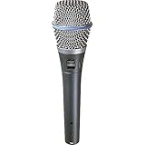 Shure BETA 87A Supercardioid Condenser Microphone for Handheld Vocal Applications