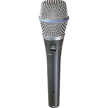 Shure BETA 87A Supercardioid Condenser Microphone for Handheld Vocal Applications