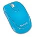 Microsoft 1000 Wireless Mobile Mouse, Cyan Blue (2CF-00031)