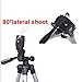 Tripod for Webcam, 25.6'' Webcam Tripod Stand Compatible with Logitech C920/MX Brio 4K/Brio 4K pro/Brio 500/StreamCam/C922/C930/C615 Webcams