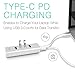 USB C Hub HAVIT 3.1 Type-C Dock with Power Delivery for Charging, 4 Superspeed USB 3.0 Ports for New Macbook And Other Computer With Type C Ports