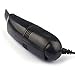 Leoy88 USB Vacuum Cleaner Designed for Cleaning Computer Keyboard Black