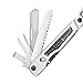 SOG PowerPlay Multi-Tool PX1001-CP - 18 Tools, Stainless Steel Handle, Hard Molded Nylon Sheath, Compound Leverage