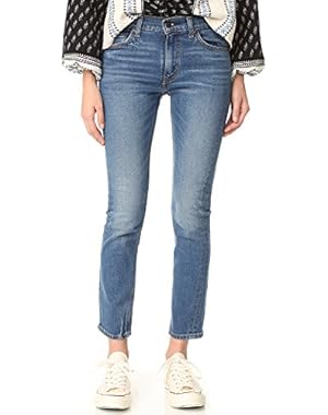 Women's 505 C Cropped Slim Straight Jeans