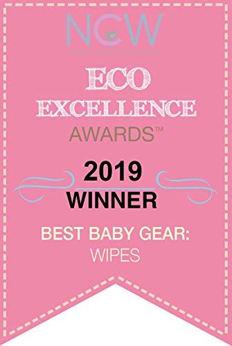 Organic Baby Wipes by Jackson Reece - Unscented Biodegradable & Compostable Plastic Free Baby Wipes, 672 Count (12 Packs of 56) - 98% Water, 0% Plastic (Mom's Choice Award Winner)