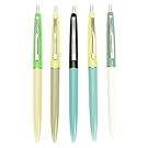 Kikkerland Retro Pens, Set of 5, Multi (4308-A)