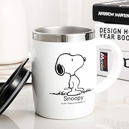 Amazon スヌーピー Peanuts マグカップ 子供 真空断熱マグ 4ml ステンレス 保温 かわいい マグ カップ エスプレッソカップ コーヒーカップ 再利用可能 環境に良い 軽量 蓋付き T A 4ml White1 Qqmoto タンブラーグラス 通販