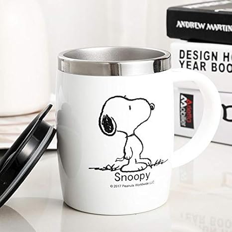 Amazon スヌーピー Peanuts マグカップ 子供 真空断熱マグ 4ml ステンレス 保温 かわいい マグ カップ エスプレッソカップ コーヒーカップ 再利用可能 環境に良い 軽量 蓋付き T A 4ml White1 Qqmoto タンブラーグラス 通販