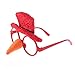 Tinksky Christmas Fancy Dress Party Funny Glasses Frame Snowman Hat and Nose Sunglasses Novelty Christmas Costume Ornaments Decoration Gifts Glasses Without Lenses Christmas Birthday Gift for friends