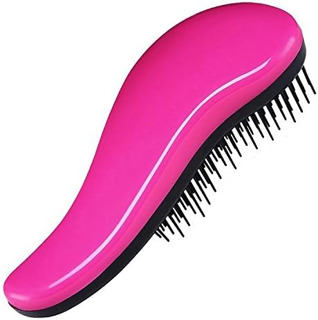 Detangling Brush, Glide Thru Detangler Hair Brush Comb for Adults and Kids, For Thin, Thick, Curly, Straight, Wet, Dry Hair (Pink) by Sinsun