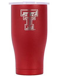 ORCA Chaser Laser Etched Texas Tech enfriador, Roj