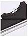 Hount Woman's Sleeveless Plus Size Shirt Summer Tank Tops (Black, M)