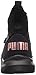 PUMA Women's Phenom Wn Sneaker, Black, 8.5 M US