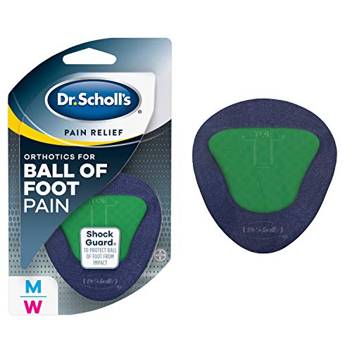 Dr. Scholl’s BALL OF FOOT Pain Relief Orthotics (One Size) // Clinically Proven Immediate and All-Day Relief of Ball-of-Foot Pain by Lifting and Reducing Pressure on Metatarsal Bones