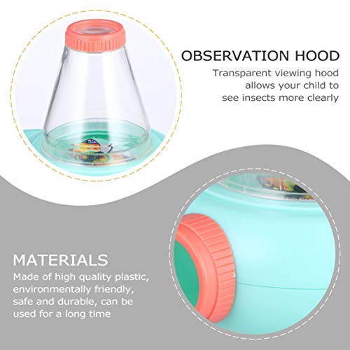BESPORTBLE Kinder Entdecker Spielzeug Outdoor Exploration Abenteur Kit Insektenbeobachter mit Lupe Box Pinzette… – Bild 3