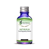 Nat Mur 6x Fluid Regulatory Remedy, 300 pellets Useful for conditions of Excessive Dryness or Moisture, A Natural Remedy for Constipation, Eczema, Dry Mouth, Constant Thirst OR Excessive Mucous prod