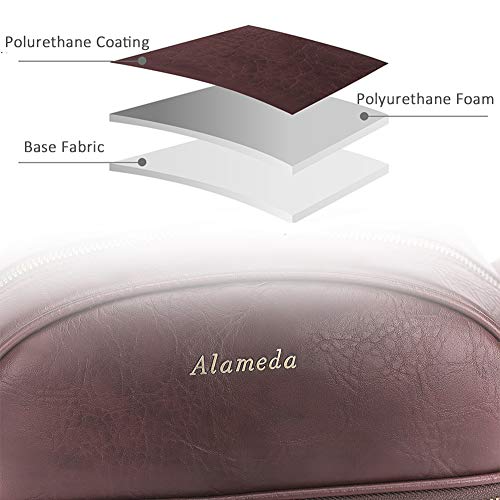 Semary Leather Toiletry Mens Bag Shaving Case Bags with Lots Pockets Plenty Space Large Compartments Durable Design Travel Pouch Dopp Kit for Men Women - Brown 4 Semary Leather Toiletry Mens Bag Shaving Case Bags with Lots Pockets Plenty Space Large Compartments Durable Design Travel Pouch Dopp Kit for Men Women - Brown