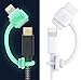 LightningCozy by Cozy: Adapter Keeper/Holder/Lanyard Accessories, Compatible with (Lightning, USB-C, Micro USB, Apple Pencil) adapters | Perfect for Keychain, Cable, Phone, Car, Travel, Uber (Glow) primary