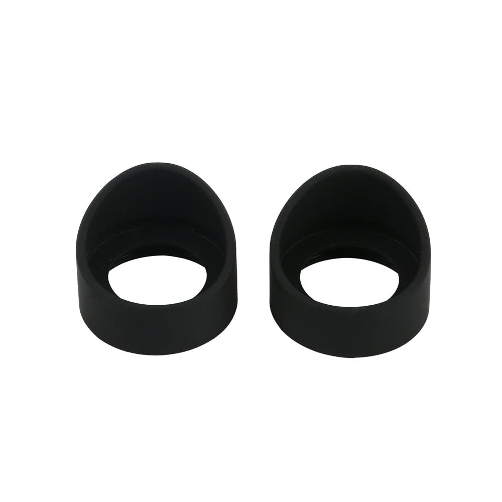 Vogueing Tool 2PCS Rubber Eyepiece Cover Eyepiece Guards Cylinder Eyepice Shield Cups for Binocular Microscope (Oblique Angle 33MM)