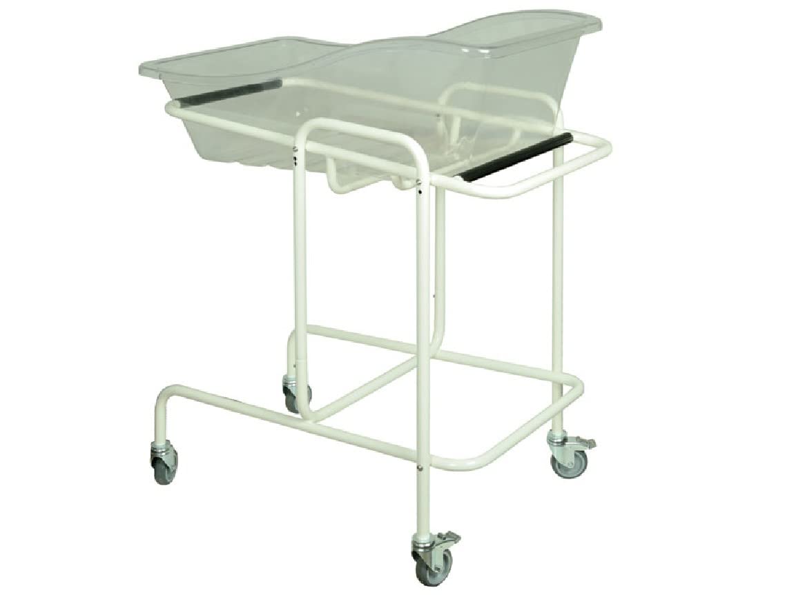GIMA 43500 Neonatal Cradle with Trolley, 83.5 cm Wide, 52.5 cm Length, 90 cm Height