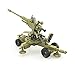 koolfigure Custom WWII Towed Anti-Aircraft Machine Gun Building Blocks Toy Set, WW2 Military Army Mini Build Bricks