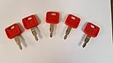 (5) Keyman John Deere Excavator Keys
