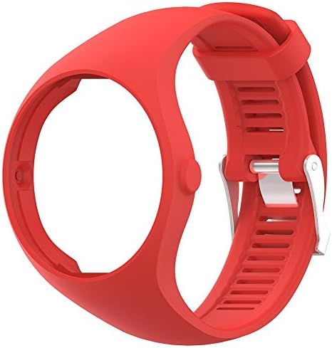 AUTOECHO Band For Polar M200 Smart Watch Wrist Straps With Soft 22cm Silicone Replacement Rubber Wrist Band 6 Color For Women Men