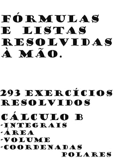 Livro Listas Resolvidas de Cálculo (Exercícios e Conteúdos de Exatas.)