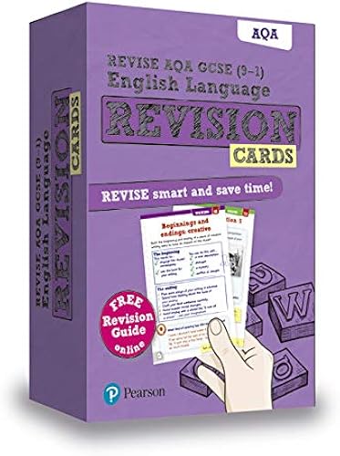 Download Revise AQA GCSE (9-1) English Language Revision Cards: with free online Revision Guide PDF