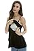 Bearsland Women's Maternity Nursing Tank Tops Sleeveless Breastfeeding Clothes