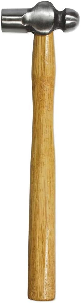 The Beadsmith Vintaj Ball Pein Hammer 9.5in 4oz Steel Head Wood Handle Jewelry