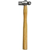 The Beadsmith Vintaj Ball Pein Hammer | 9.5 Inches, 61-Millimeter Steel Head and Wood Handle, 4-Ounce Jewelry-Making Tool