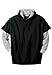 Boulder Creek by KingSize Men's Big & Tall Tall Thermal-Lined Layered Look Hoodie