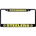 Rico Pittsburgh Steelers Chrome License Plate Frame