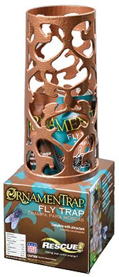 Rescue OTF-BB4 Copper Plastic OrnamenTrap™ Fly Trap