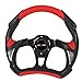 RXMOTOR WHEEL-002BR Universal Fit JDM Battle Racing Steering Wheel New, Red