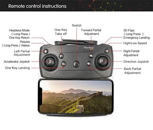 image for Yezijin Unmanned Aerial Vehicle (UAV), E58 Attitude Hold 2.4Ghz 4CH108