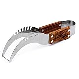 Gimars Heavy Duty Stainlee Steel Watermelon Slicer Corer Server Knife for Any Kitchen