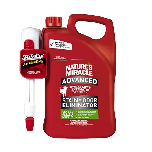 Nature's Miracle Advanced Dog Stain and Odor Eliminator Spray, Severe