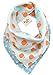 Bandana Bib | Kishu Baby Unisex Baby's Reversible Fruit Dribble Bib | One Size Multicolor