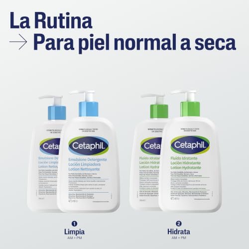 Conjunto de Rotina de Cuidados para Pele Sensível: Creme Hidratante 453g + Mini Loção Limpadora 29ml