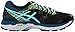 ASICS Women's GT-2000 4 Running Shoe, Black/Pool Blue/Flash Yellow, 7.5 M US