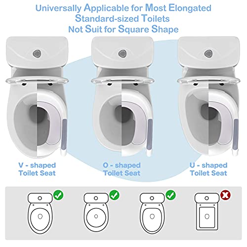 Potty Training Toilet Seat with Step Stool Ladder Toddlers Foldable Potty Training Chair Seats