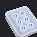 RoseSummer Silicone DIY Bead Mold Round Square Shape Jewellery Making Mould
