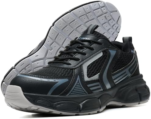Amazon.com: Netanac Comfortable Steel Toe Shoes for Men  display picture 2
