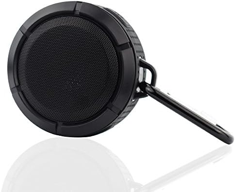 Bluetooth 4.0 Speaker Portable IP67 Waterproof Wireless Speaker with 8 Hours Playtime for Outdoors Sports or Shower (Black)